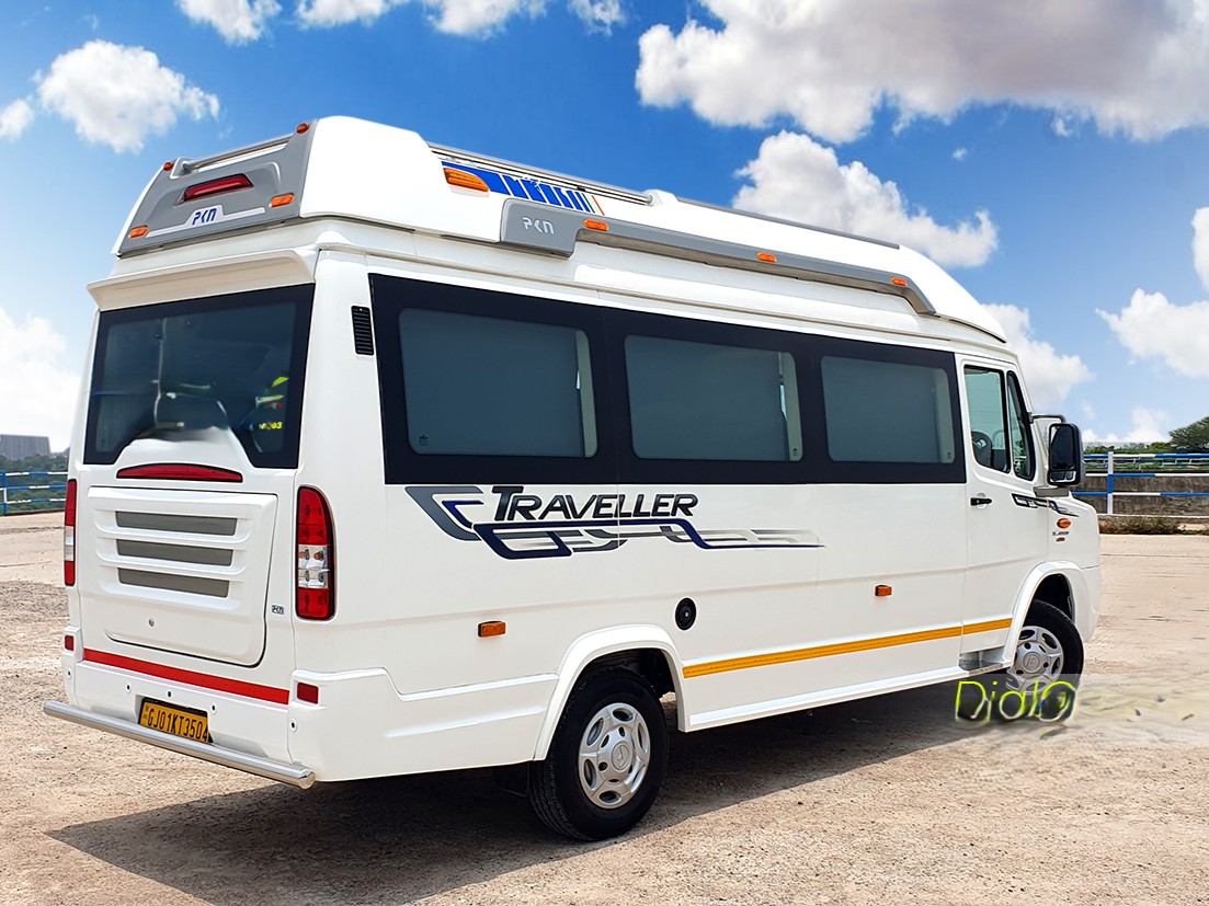 12 Seater Tempo Traveller in Delhi NCR